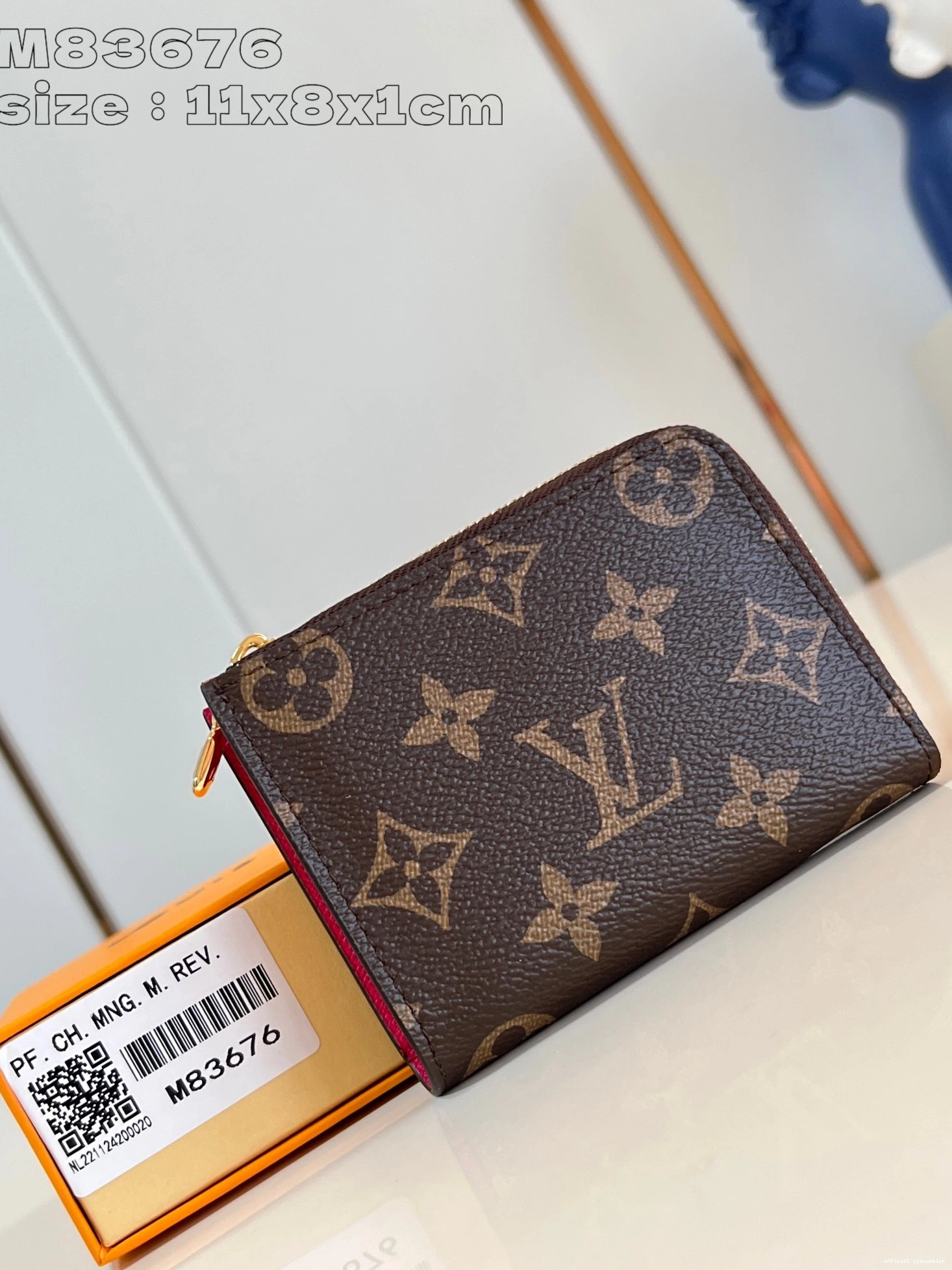 Official oldcobbler Vuitton Louis Noa Wallet-11*8.5*1.5CM Compact 0813